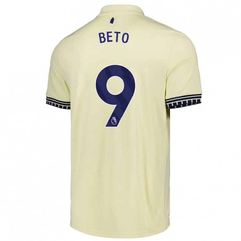 Danxen Heren Beto #9 Gebroken Wit Zwart Uitshirt Uittenue 2025/26 T-Shirt