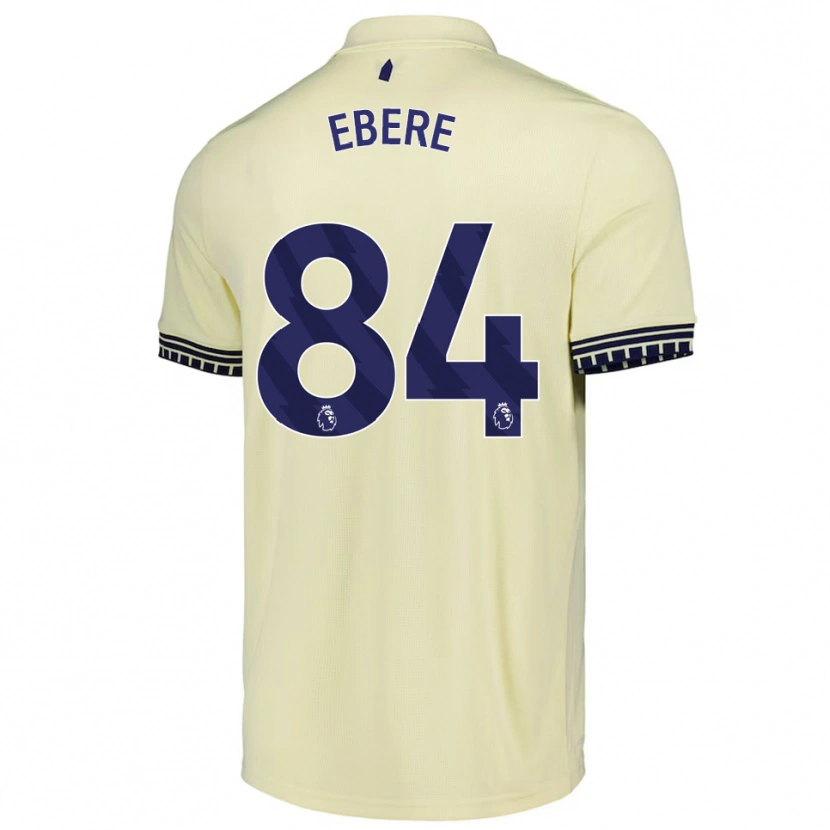 Danxen Heren Coby Ebere #84 Gebroken Wit Zwart Uitshirt Uittenue 2025/26 T-Shirt