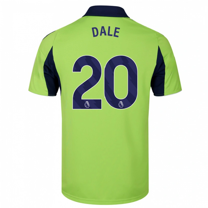 Danxen Heren Olivia Dale #20 Groen Marineblauw Wit Uitshirt Uittenue 2025/26 T-Shirt
