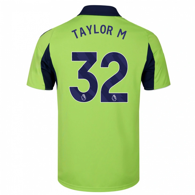 Danxen Heren Belle Taylor-M #32 Groen Marineblauw Wit Uitshirt Uittenue 2025/26 T-Shirt