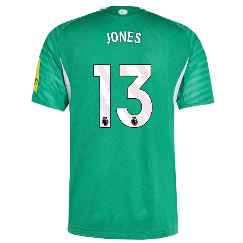 Danxen Heren Tyler Jones #13 Groen Wit Uitshirt Uittenue 2025/26 T-Shirt