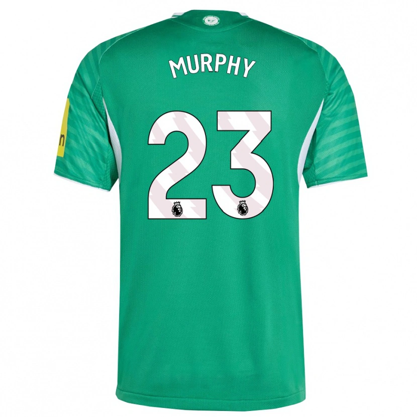 Danxen Heren Jacob Murphy #23 Groen Wit Uitshirt Uittenue 2025/26 T-Shirt