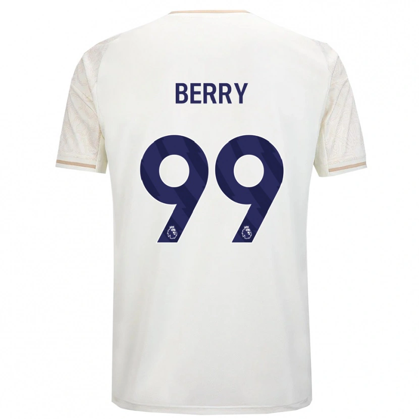 Danxen Heren Adam Berry #99 Gebroken Wit Zwart Uitshirt Uittenue 2025/26 T-Shirt