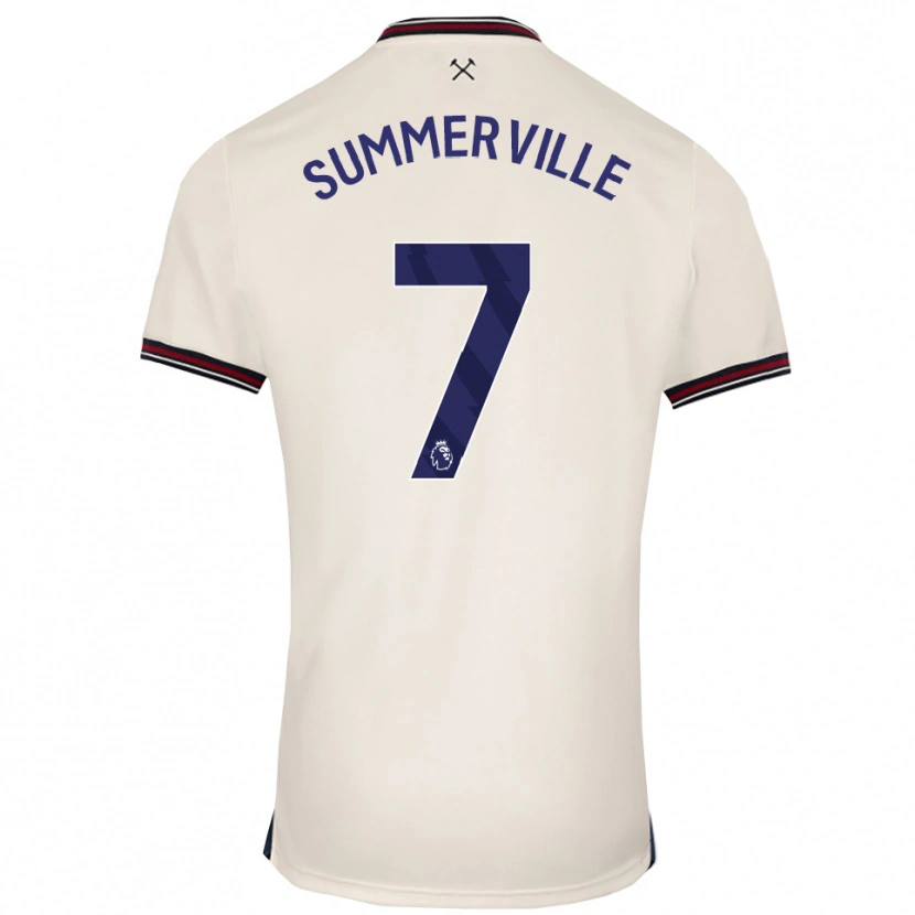 Danxen Heren Crysencio Summerville #7 Gebroken Wit Uitshirt Uittenue 2025/26 T-Shirt