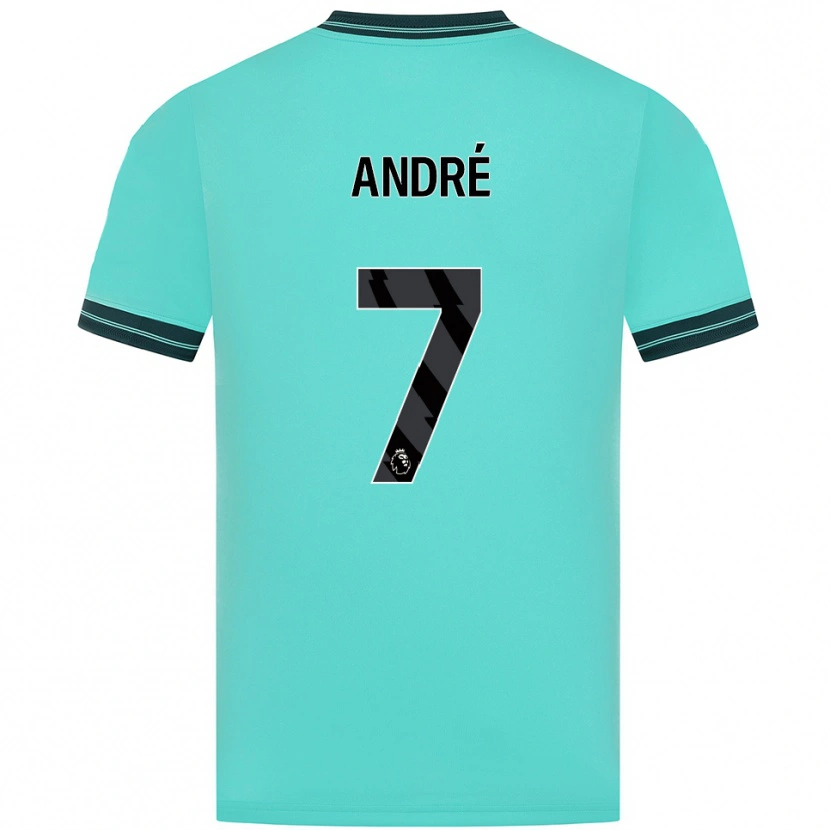 Danxen Heren André #7 Hemelsblauw Groen Uitshirt Uittenue 2025/26 T-Shirt