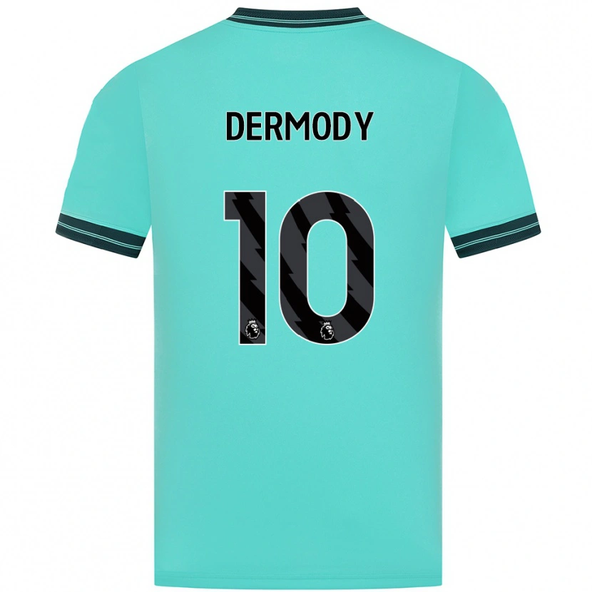 Danxen Heren Helen Dermody #10 Hemelsblauw Groen Uitshirt Uittenue 2025/26 T-Shirt