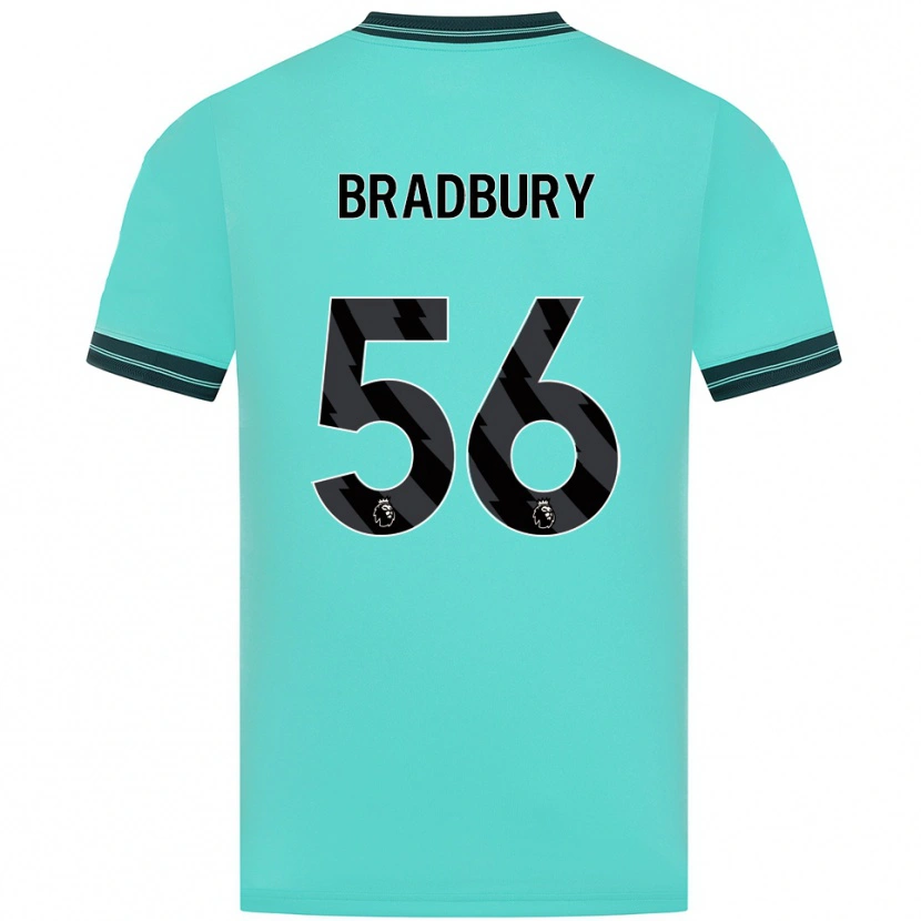 Danxen Heren Makenzie Bradbury #56 Hemelsblauw Groen Uitshirt Uittenue 2025/26 T-Shirt