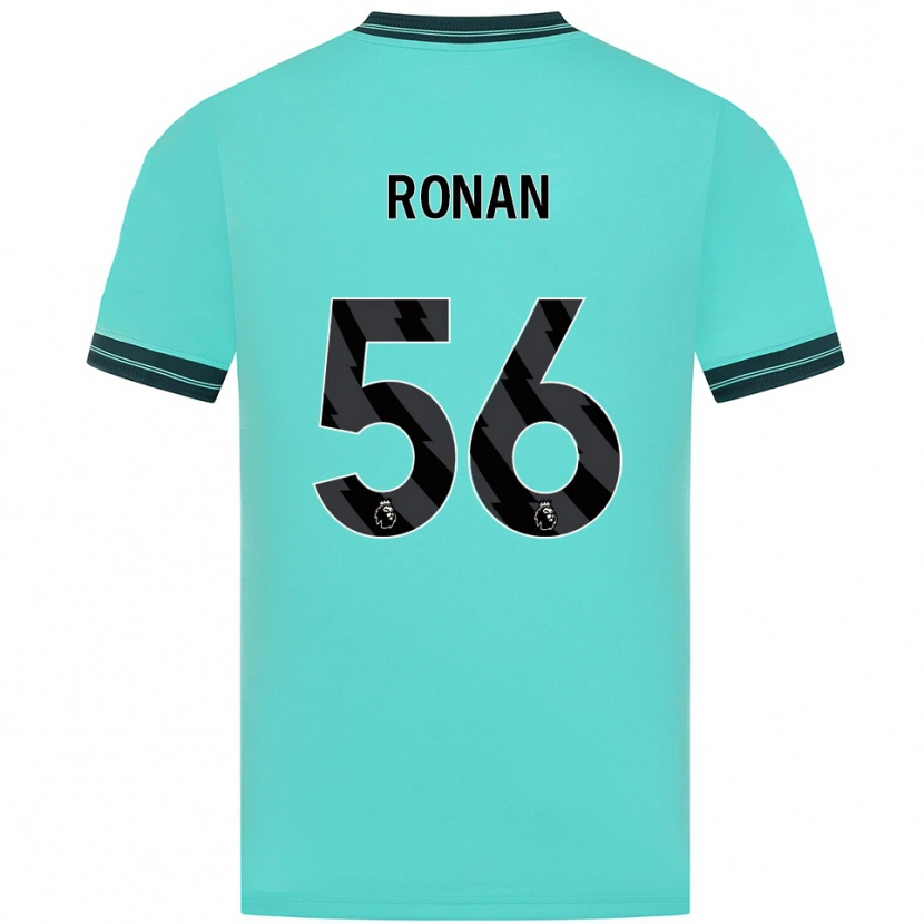 Danxen Heren Connor Ronan #56 Hemelsblauw Groen Uitshirt Uittenue 2025/26 T-Shirt