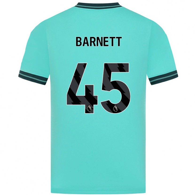 Danxen Heren Ty Barnett #45 Hemelsblauw Groen Uitshirt Uittenue 2025/26 T-Shirt