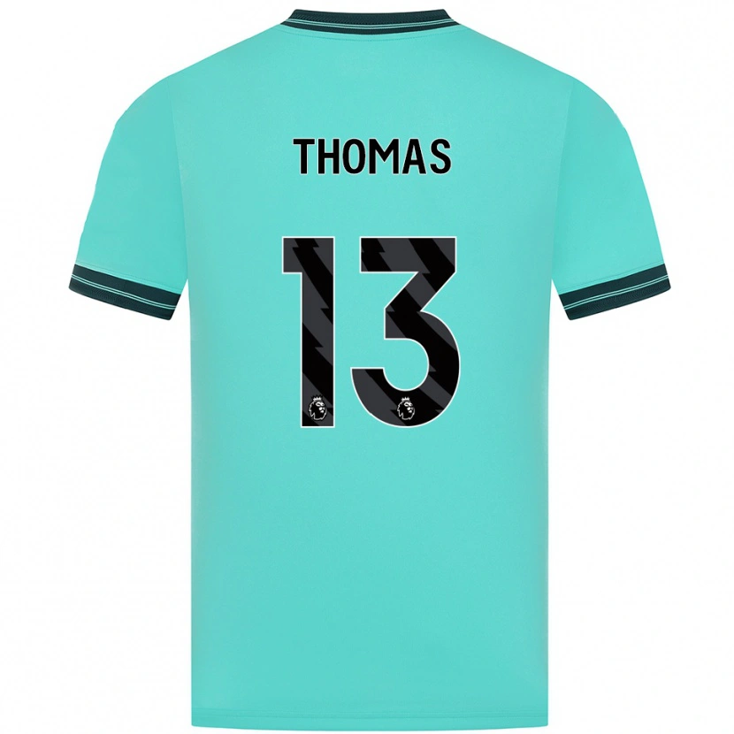 Danxen Heren Bec Thomas #13 Hemelsblauw Groen Uitshirt Uittenue 2025/26 T-Shirt