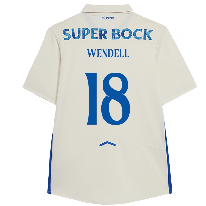 Danxen Heren Wendell #18 Wit Blauw Thuisshirt Derde Tenue 2025/26 T-Shirt