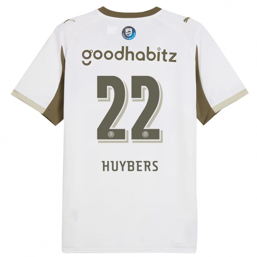 Danxen Heren Quinten Huybers #22 Wit Grijs Thuisshirt Derde Tenue 2025/26 T-Shirt