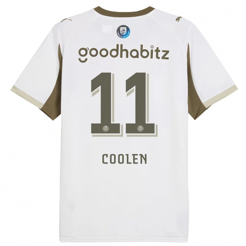 Danxen Heren Nadia Coolen #11 Wit Grijs Thuisshirt Derde Tenue 2025/26 T-Shirt