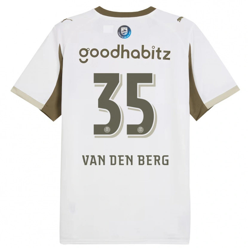 Danxen Heren Joel Van Den Berg #35 Wit Grijs Thuisshirt Derde Tenue 2025/26 T-Shirt