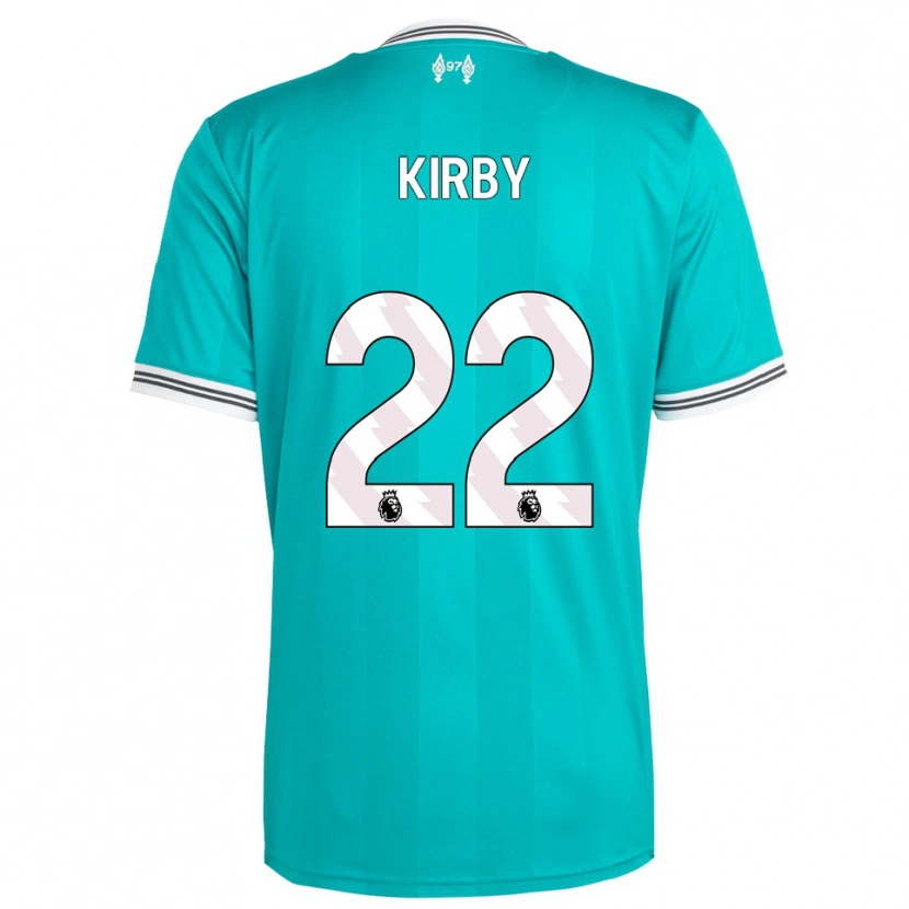 Danxen Heren Faye Kirby #22 Groen Wit Thuisshirt Derde Tenue 2025/26 T-Shirt