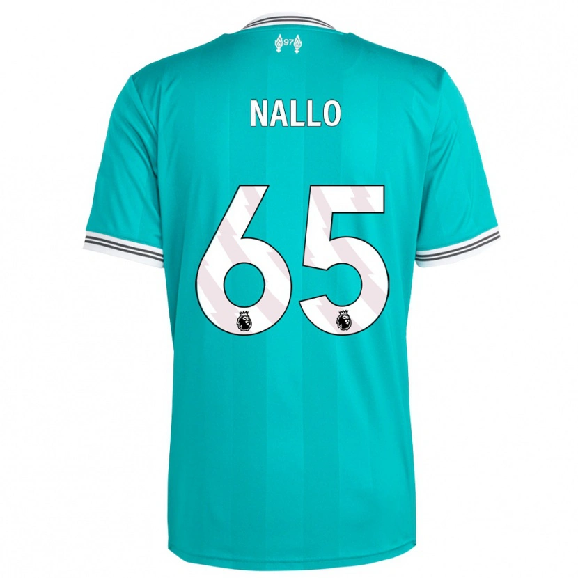 Danxen Heren Amara Nallo #65 Groen Wit Thuisshirt Derde Tenue 2025/26 T-Shirt
