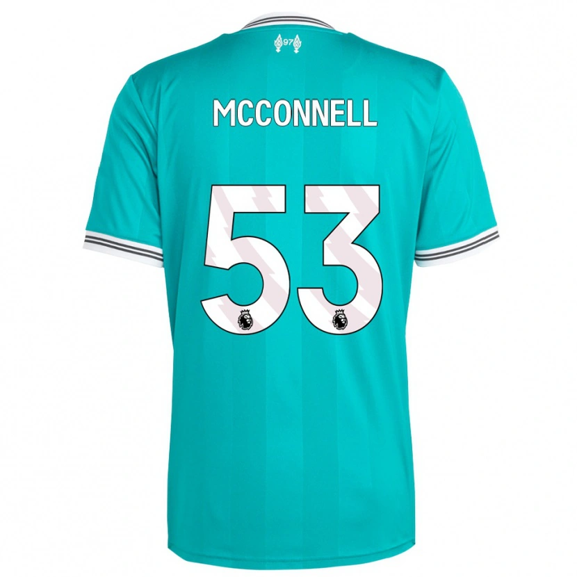 Danxen Heren James Mcconnell #53 Groen Wit Thuisshirt Derde Tenue 2025/26 T-Shirt