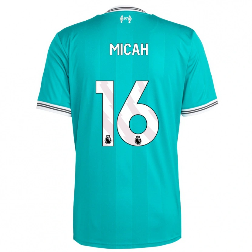 Danxen Heren Teagan Micah #16 Groen Wit Thuisshirt Derde Tenue 2025/26 T-Shirt