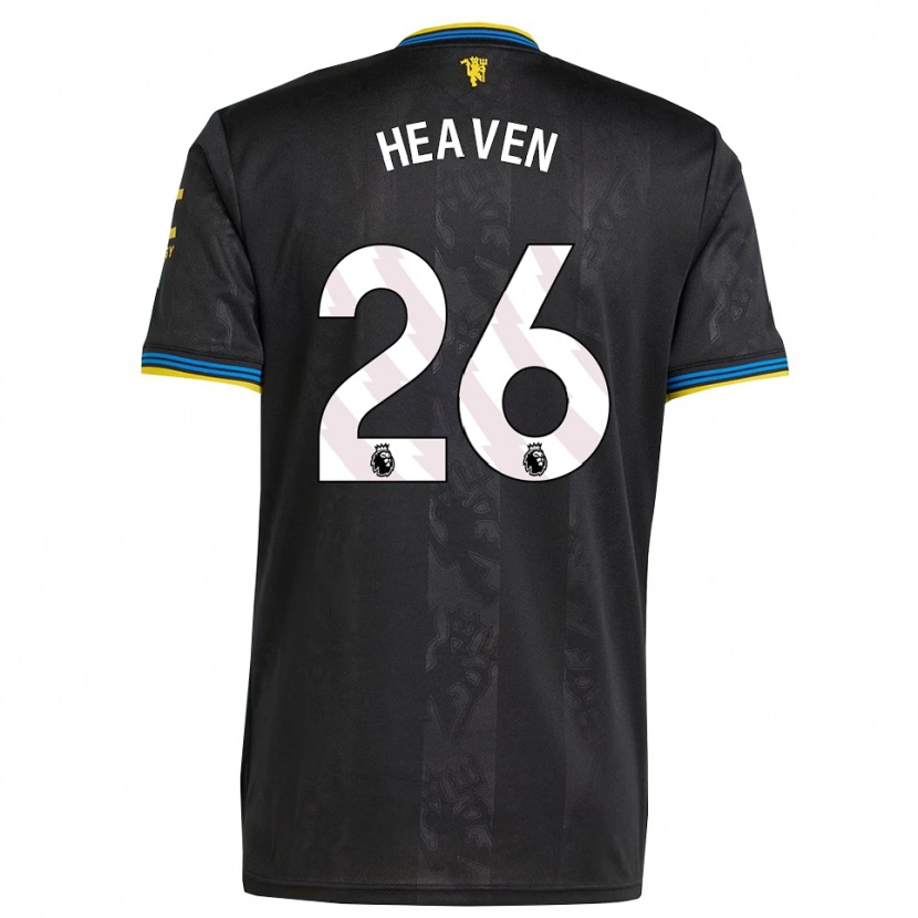 Danxen Heren Ayden Heaven #26 Zwart Geel Blauw Thuisshirt Derde Tenue 2025/26 T-Shirt