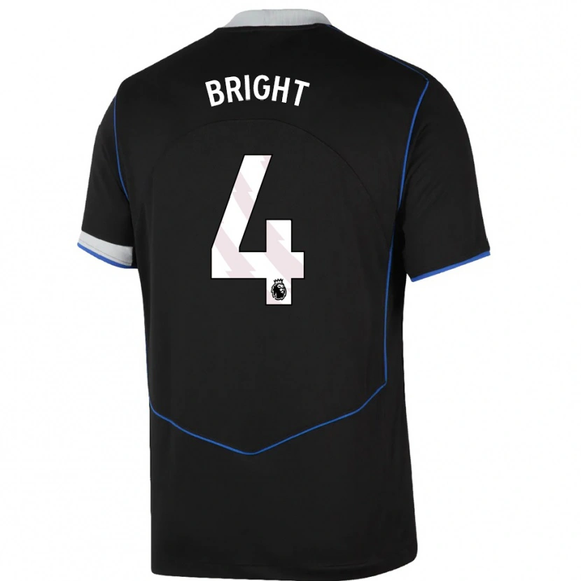 Danxen Heren Millie Bright #4 Zwart Blauw Zilver Thuisshirt Derde Tenue 2025/26 T-Shirt