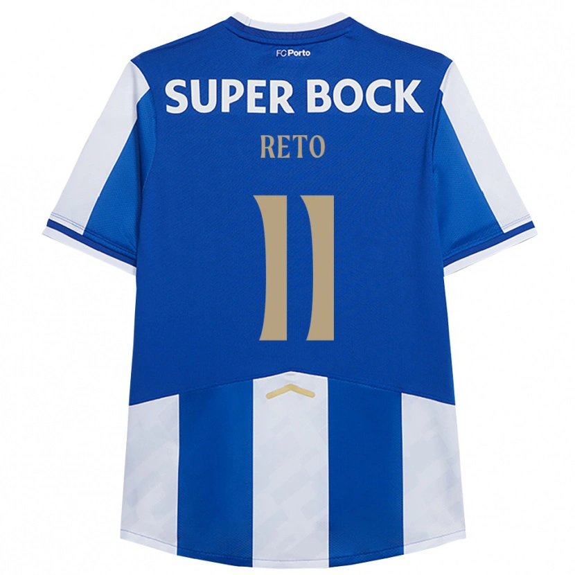 Danxen Dames Alice Reto #11 Blauw Wit Thuisshirt Thuistenue 2025/26 T-Shirt