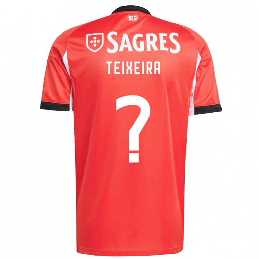 Danxen Dames Ricardo Teixeira #0 Rood Wit Thuisshirt Thuistenue 2025/26 T-Shirt