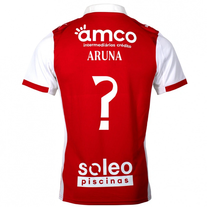 Danxen Dames Ali Aruna #0 Rood Wit Thuisshirt Thuistenue 2025/26 T-Shirt