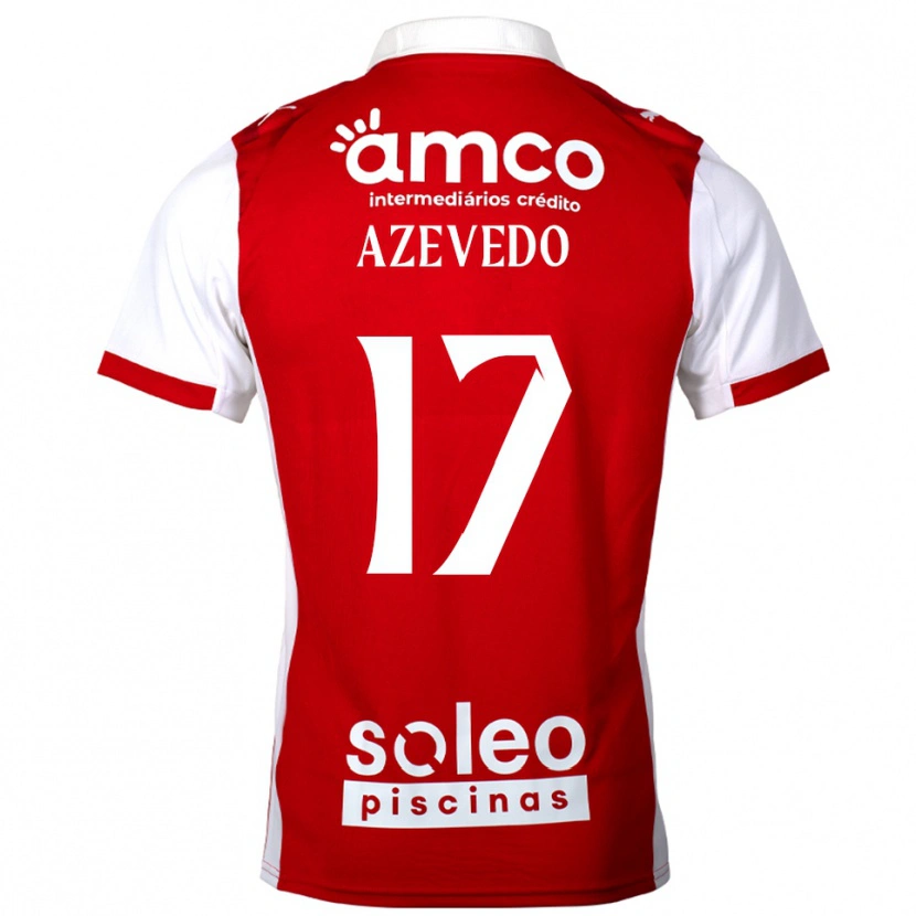 Danxen Dames Mariana Azevedo #17 Rood Wit Thuisshirt Thuistenue 2025/26 T-Shirt