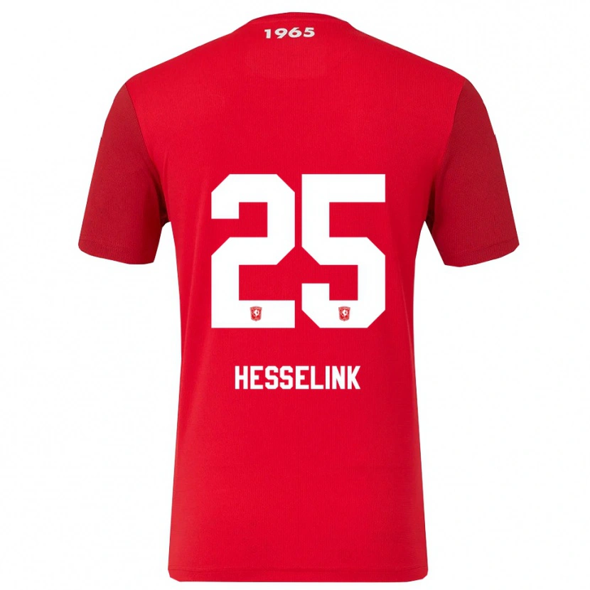 Danxen Dames Lucas Vennegoor Of Hesselink #25 Rood Wit Thuisshirt Thuistenue 2025/26 T-Shirt