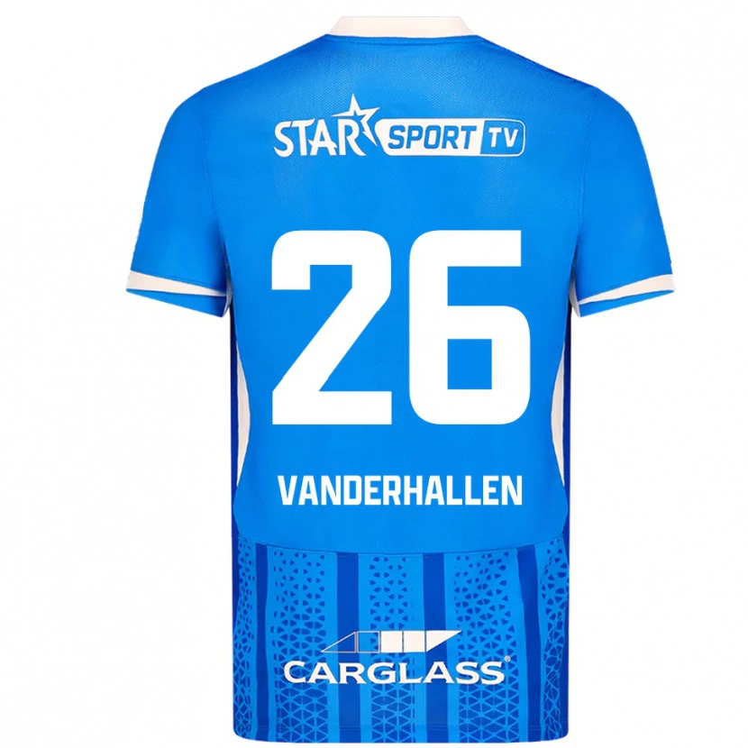 Danxen Dames Yari Vanderhallen #26 Blauw Wit Thuisshirt Thuistenue 2025/26 T-Shirt