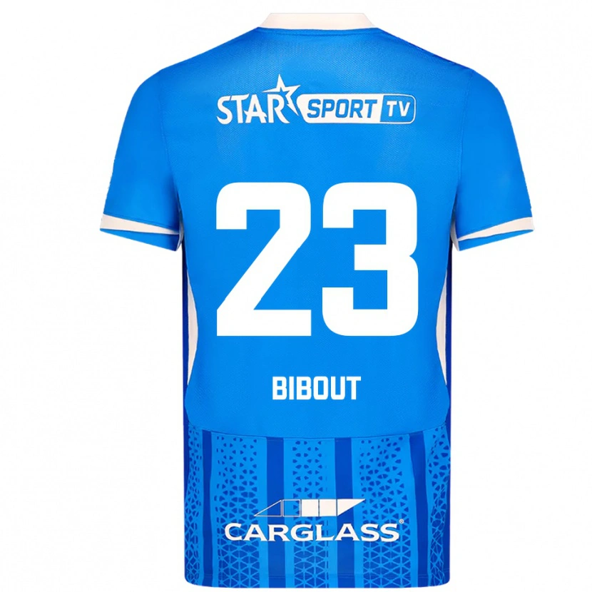 Danxen Dames Aaron Bibout #23 Blauw Wit Thuisshirt Thuistenue 2025/26 T-Shirt