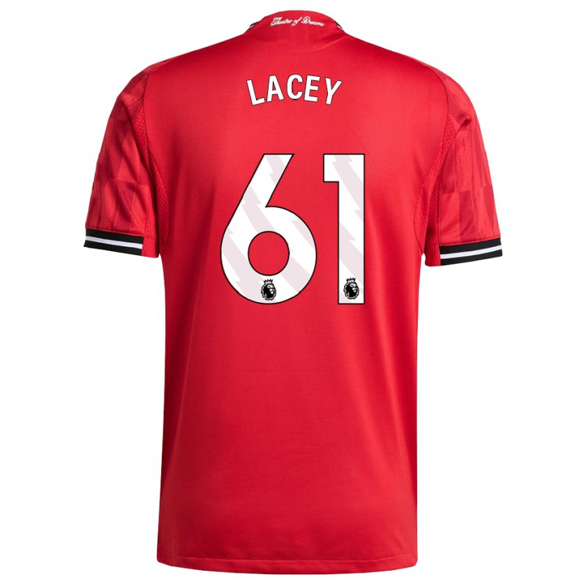 Danxen Dames Shea Lacey #61 Rood Zwart Wit Thuisshirt Thuistenue 2025/26 T-Shirt