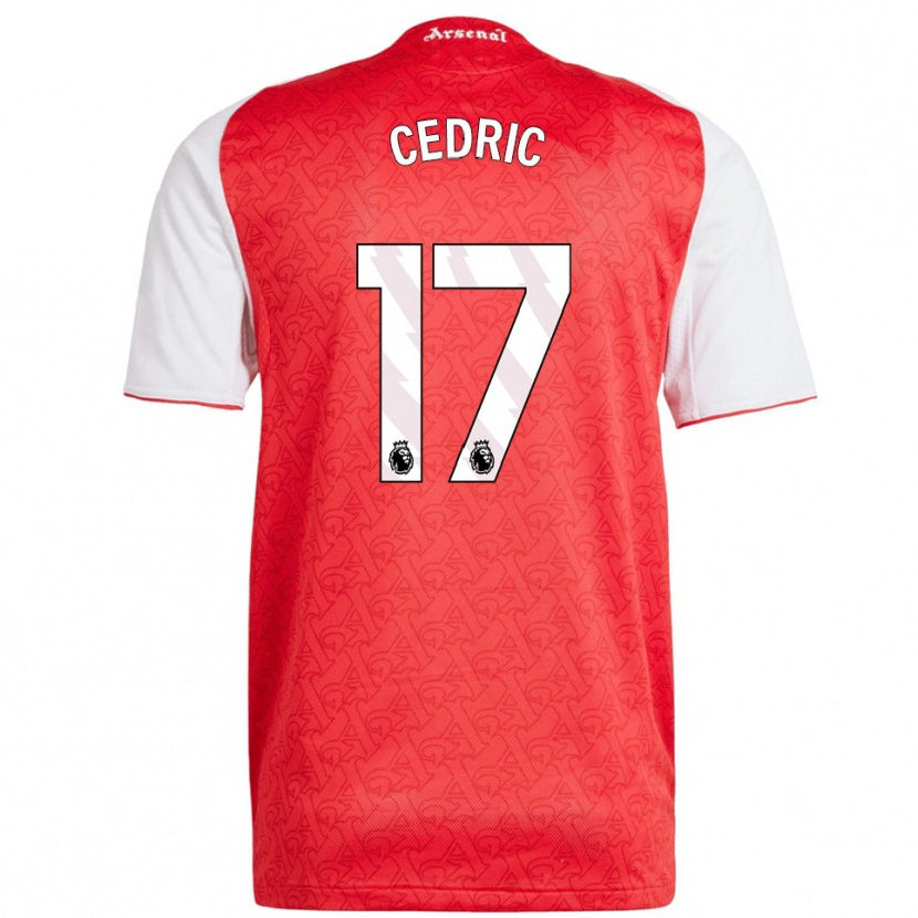 Danxen Dames Cedric Soares #17 Rood Wit Thuisshirt Thuistenue 2025/26 T-Shirt