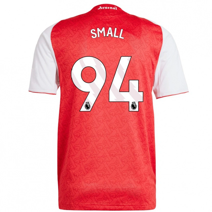 Danxen Dames Coby Small #94 Rood Wit Thuisshirt Thuistenue 2025/26 T-Shirt