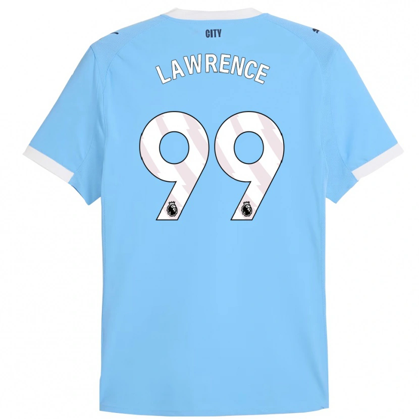 Danxen Dames Emilio Lawrence #99 Hemelsblauw Wit Thuisshirt Thuistenue 2025/26 T-Shirt