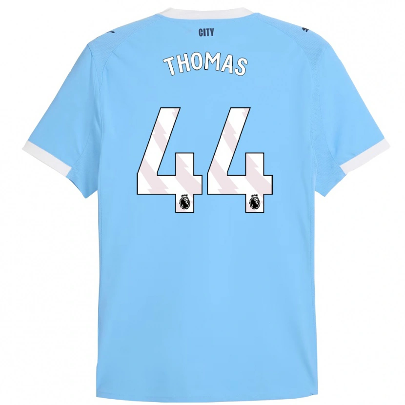 Danxen Dames Codie Thomas #44 Hemelsblauw Wit Thuisshirt Thuistenue 2025/26 T-Shirt