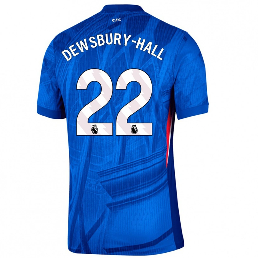 Danxen Dames Kiernan Dewsbury-Hall #22 Blauw Wit Thuisshirt Thuistenue 2025/26 T-Shirt