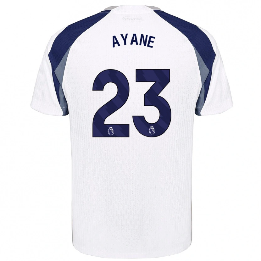 Danxen Dames Rosella Ayane #23 Wit Marineblauw Thuisshirt Thuistenue 2025/26 T-Shirt