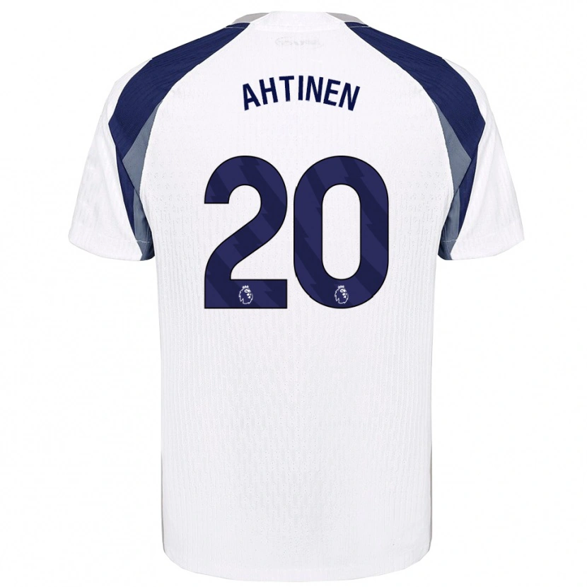 Danxen Dames Olga Ahtinen #20 Wit Marineblauw Thuisshirt Thuistenue 2025/26 T-Shirt