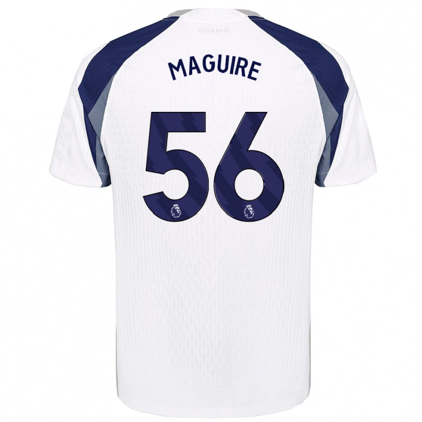 Danxen Dames Aaron Maguire #56 Wit Marineblauw Thuisshirt Thuistenue 2025/26 T-Shirt
