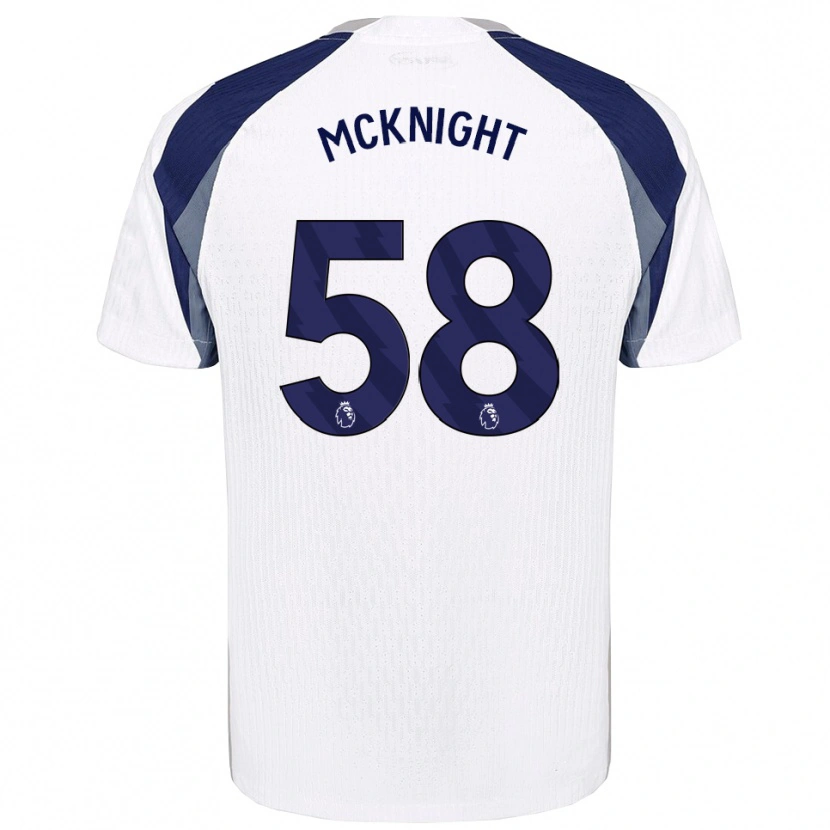Danxen Dames Maxwell Mcknight #58 Wit Marineblauw Thuisshirt Thuistenue 2025/26 T-Shirt