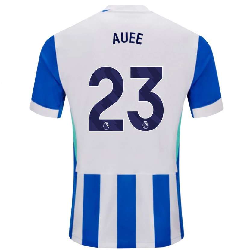Danxen Dames Marit Auée #23 Blauw Wit Thuisshirt Thuistenue 2025/26 T-Shirt