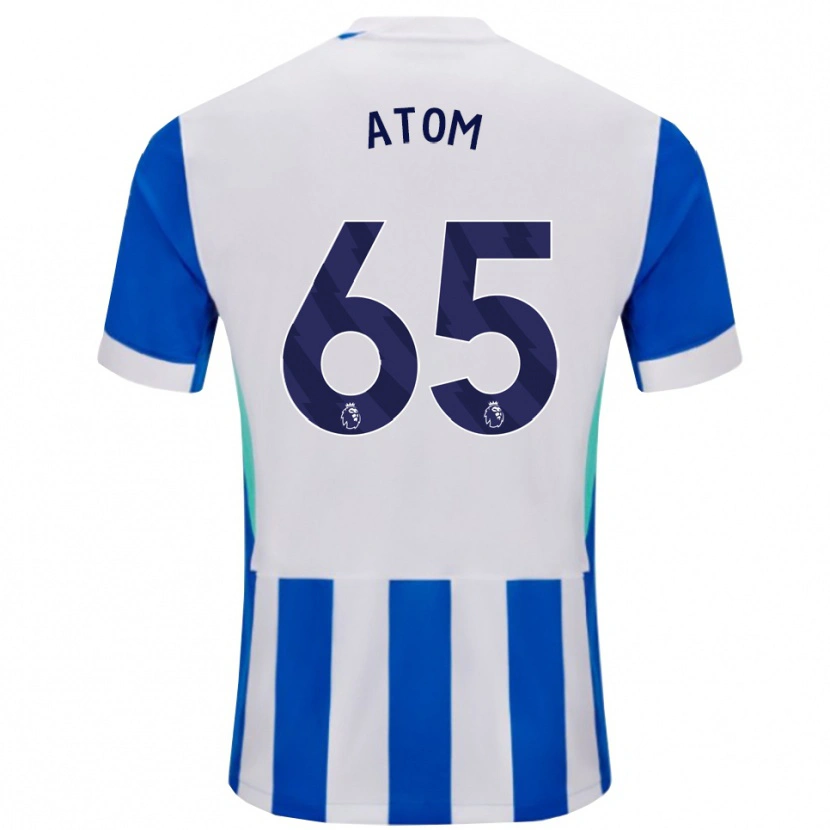 Danxen Dames Noel Atom #65 Blauw Wit Thuisshirt Thuistenue 2025/26 T-Shirt