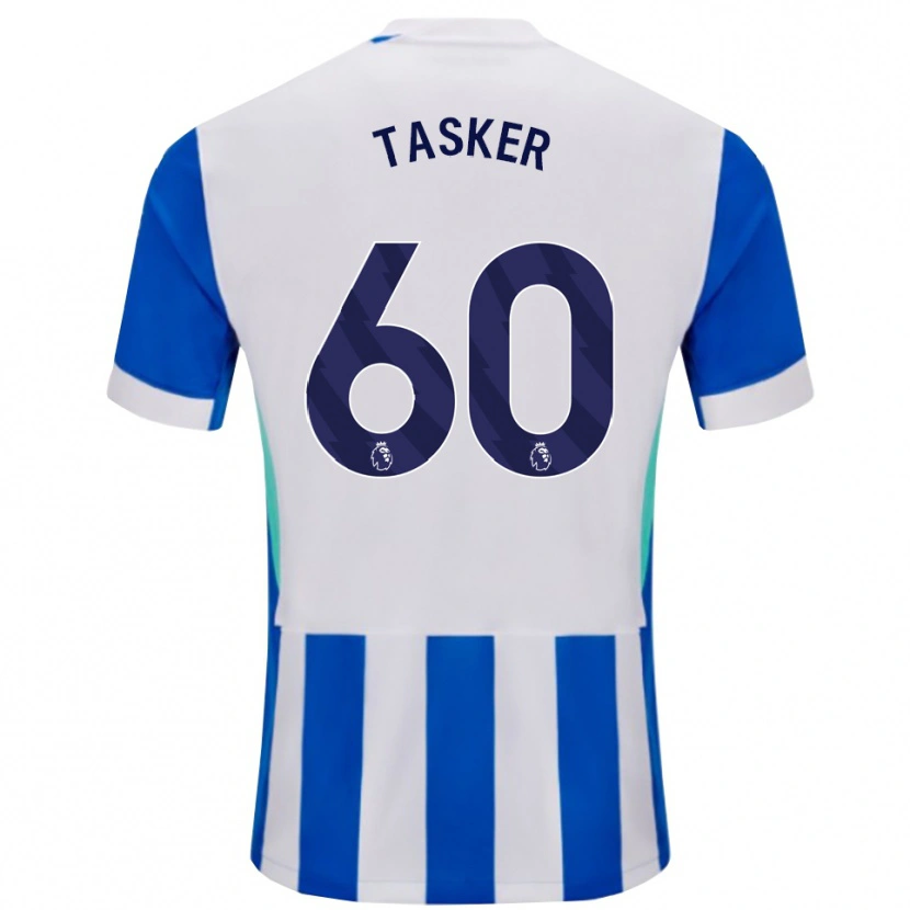 Danxen Dames Charlie Tasker #60 Blauw Wit Thuisshirt Thuistenue 2025/26 T-Shirt