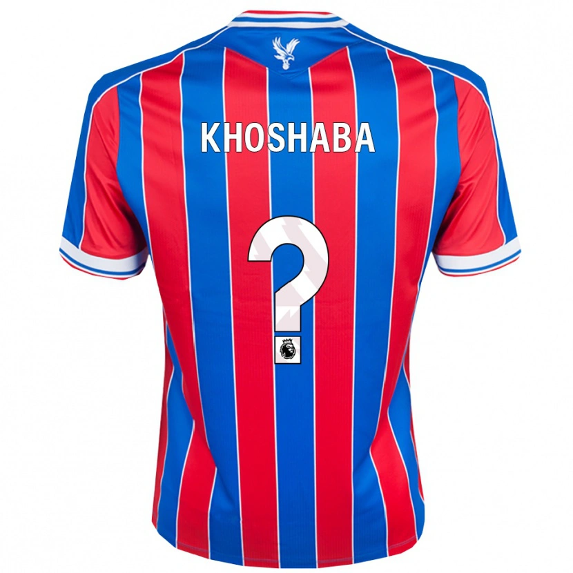 Danxen Dames Joseph Khoshaba #0 Blauw Rood Wit Thuisshirt Thuistenue 2025/26 T-Shirt