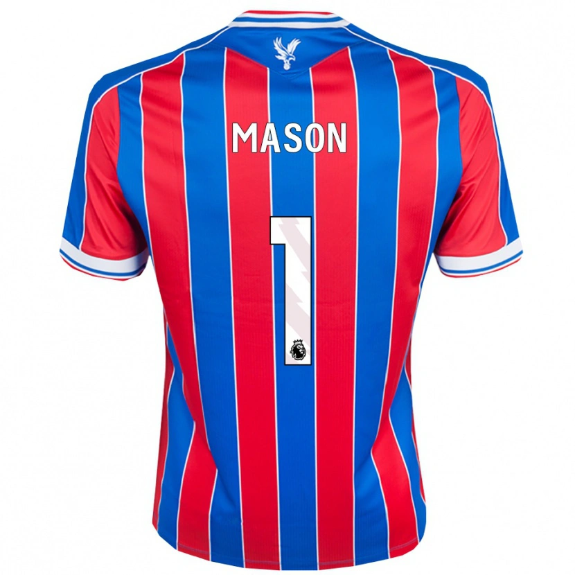 Danxen Dames Jack Mason #1 Blauw Rood Wit Thuisshirt Thuistenue 2025/26 T-Shirt