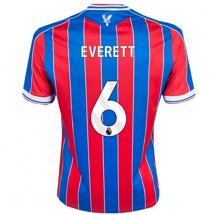 Danxen Dames Aimee Everett #6 Blauw Rood Wit Thuisshirt Thuistenue 2025/26 T-Shirt