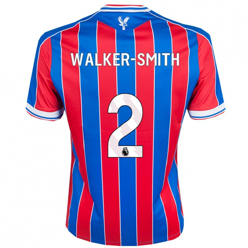 Danxen Dames Charlie Walker-Smith #2 Blauw Rood Wit Thuisshirt Thuistenue 2025/26 T-Shirt