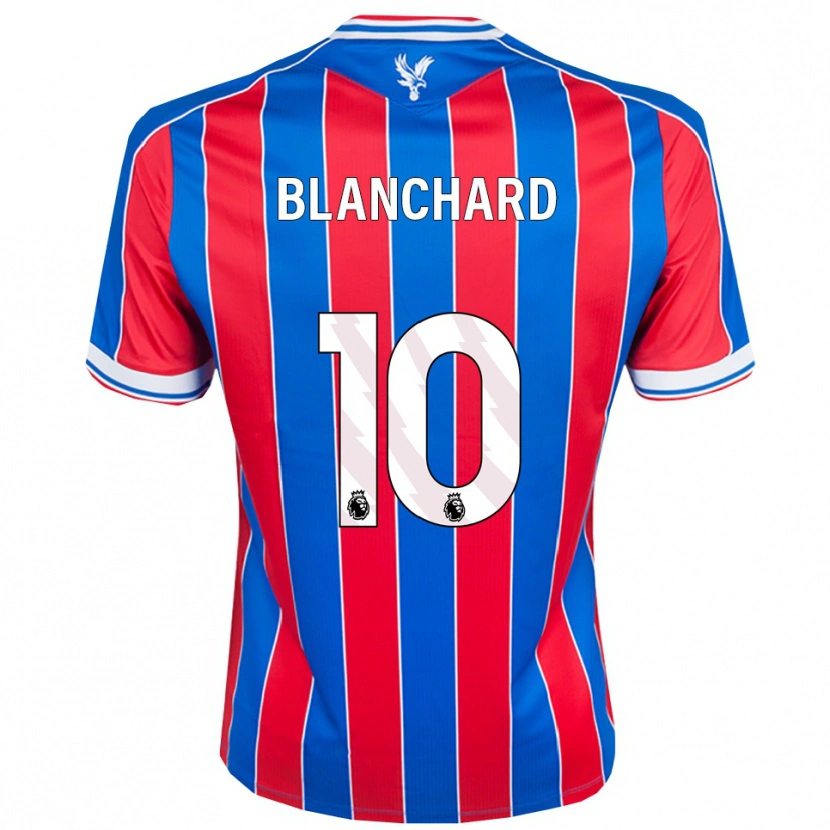 Danxen Dames Annabel Blanchard #10 Blauw Rood Wit Thuisshirt Thuistenue 2025/26 T-Shirt