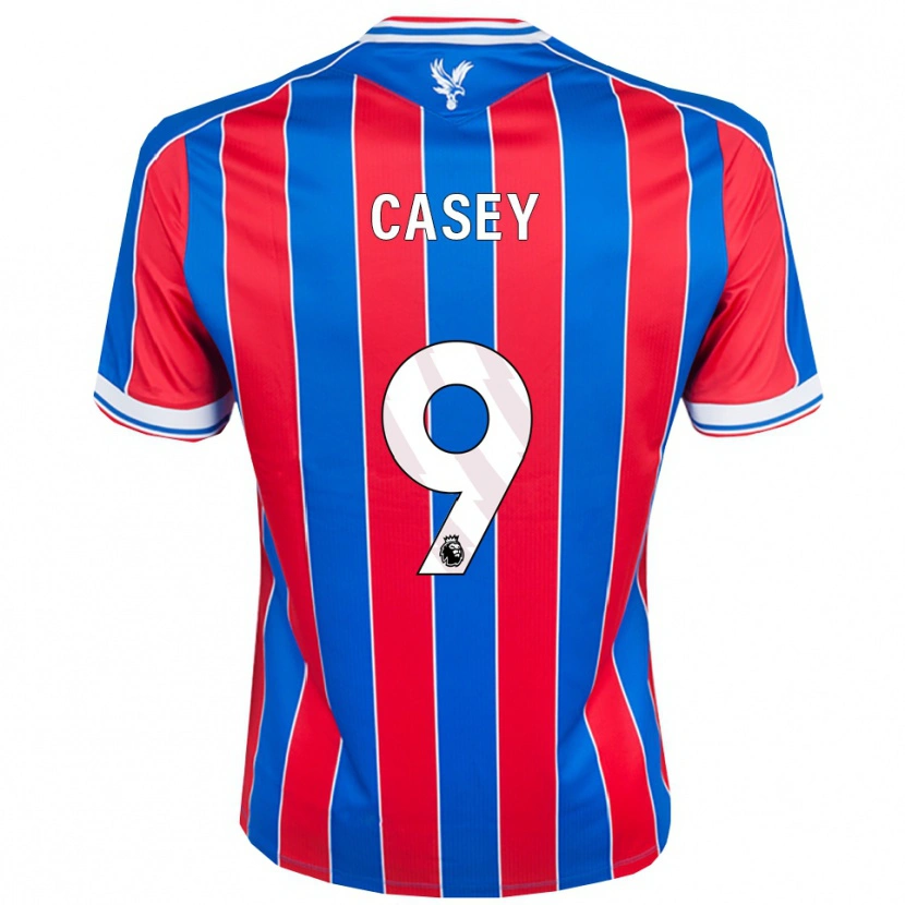 Danxen Dames Ben Casey #9 Blauw Rood Wit Thuisshirt Thuistenue 2025/26 T-Shirt